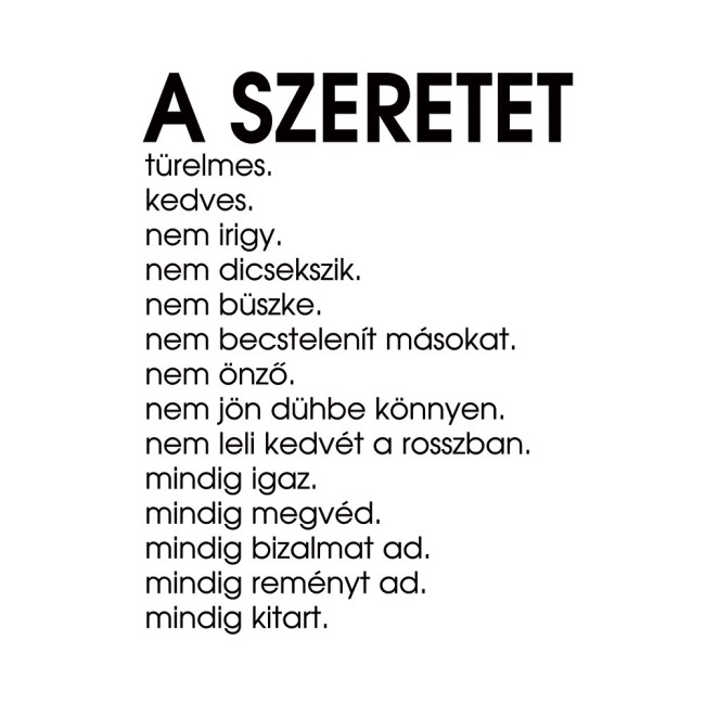 A szeretet