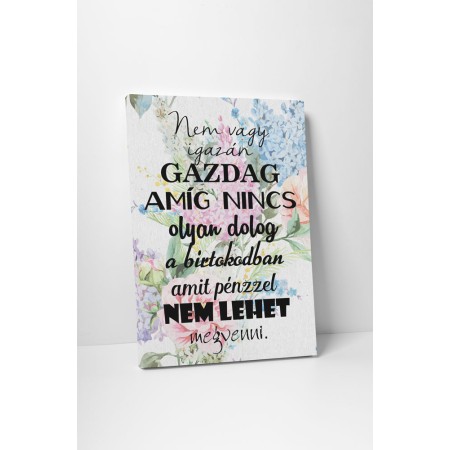 Nem vagy igazán gazdag