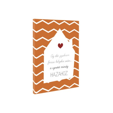 A szeretet hazahoz - 45x60 cm - Vászonkép