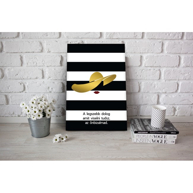 Az önbizalmad - 45x60 cm - Vászonkép