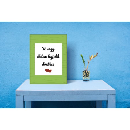 Te vagy - 30x40 cm - Vászonkép