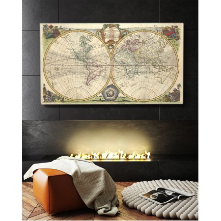 Az ismert világ - 40x70 - Vászonkép