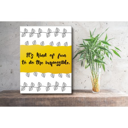 To do the Impossible