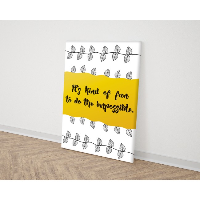 To do the Impossible