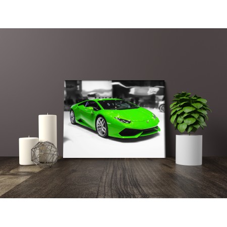 Zöld Lamborghini