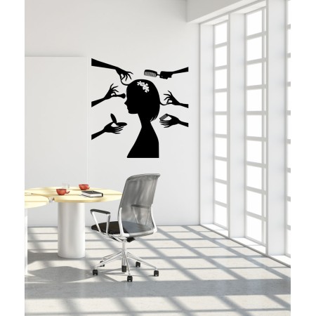 Szépítkezzünk - Falmatrica / Faltetoválás