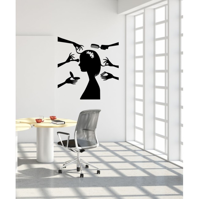 Szépítkezzünk - Falmatrica / Faltetoválás