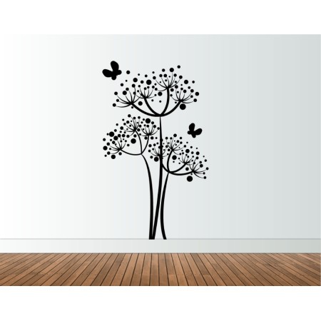 Tavaszvirág - Falmatrica / Faltetoválás