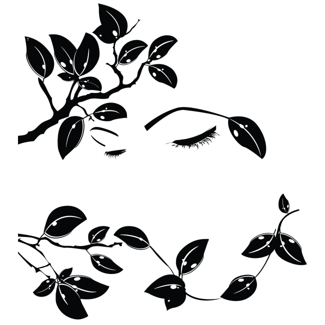 Szépséges természet - Falmatrica / Faltetoválás