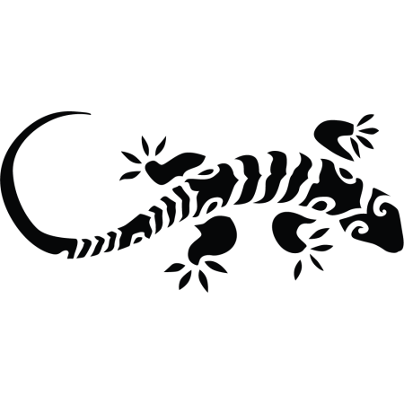 Gekko gyík - Falmatrica / Faltetoválás