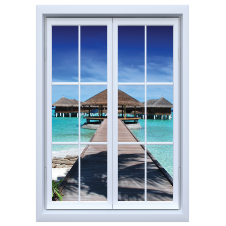 Maldív szigeteki kilátás