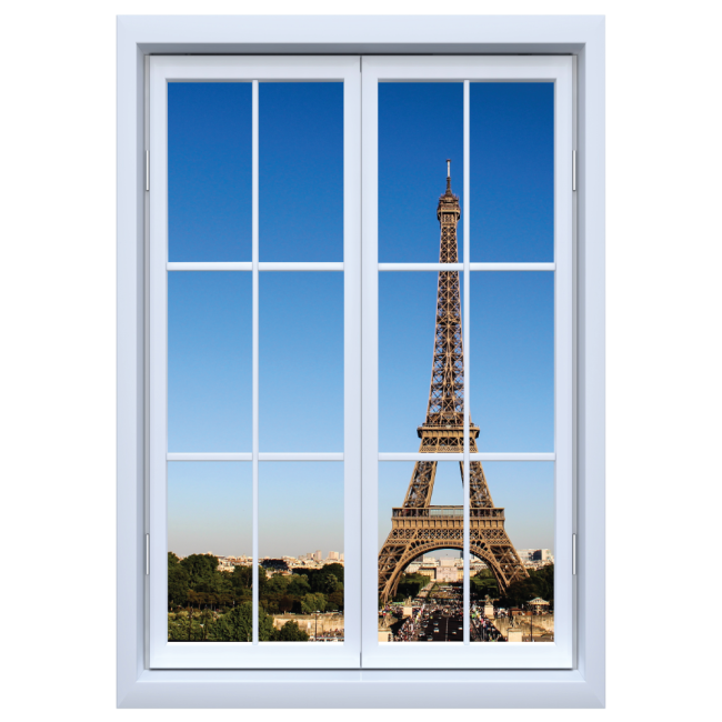 Ablak az Eiffel toronyra