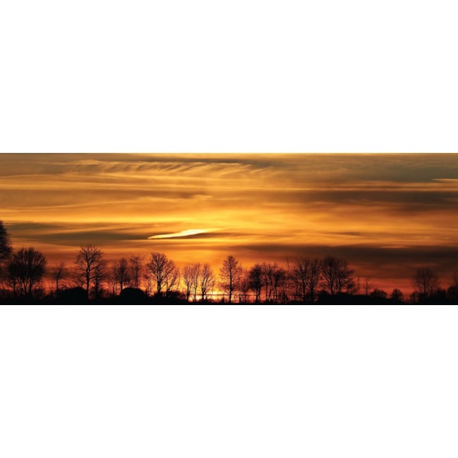 Naplemente - Panoráma vászonkép