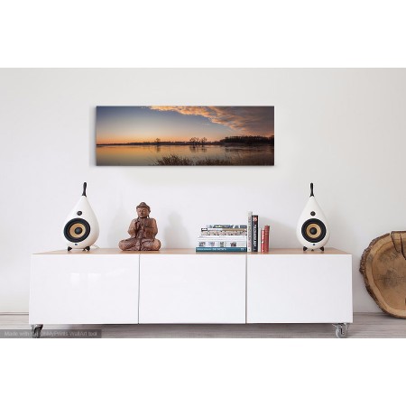 Napfelkelte - Panoráma vászonkép