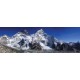 Mount Everest - Panoráma vászonkép