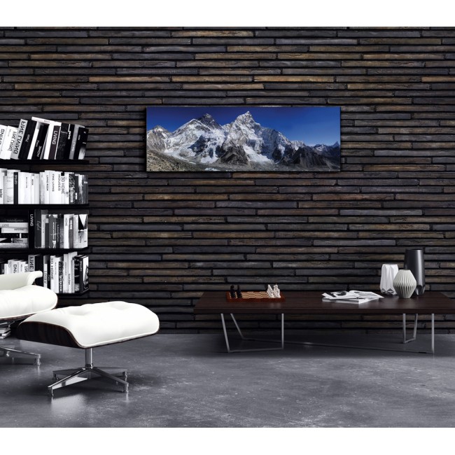 Mount Everest - Panoráma vászonkép