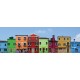 Burano - Panoráma vászonkép