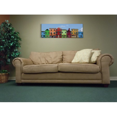 Burano - Panoráma vászonkép