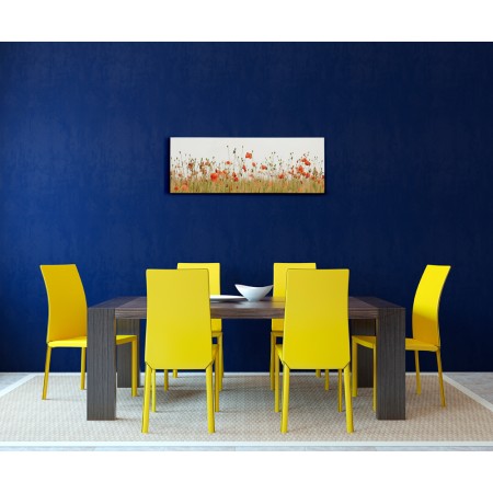 Pipacsok - Panoráma vászonkép