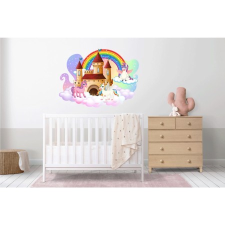 Unikornisok világa - Színes matrica