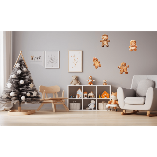 Mézeskalácsok - Színes matrica