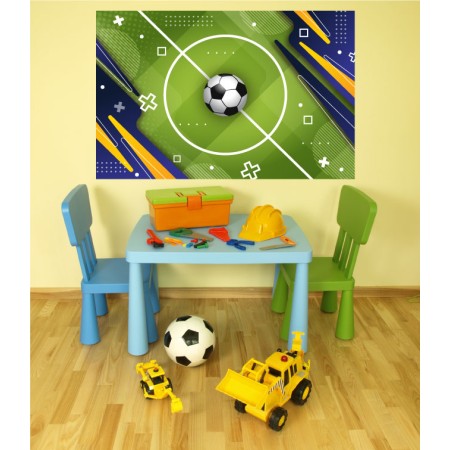 Focipálya - Nyomtatott matrica