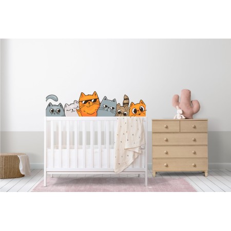 Menő macskák - Színes matrica