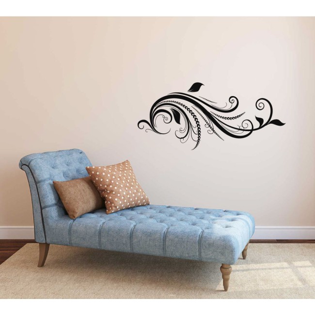 Absztrakt virág - PVC fólia matrica