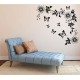 Virágok és pillangók - PVC fólia matrica