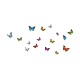 Színes pillangók - Színes Matrica