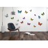 Színes pillangók - Színes Matrica