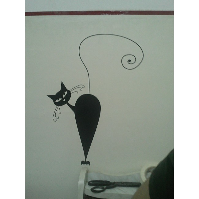 Cicák a házban (csomag) - Falmatrica / Faltetoválás