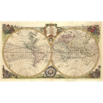 Régi térkép !-57%! 95Sz x 55M(K055)