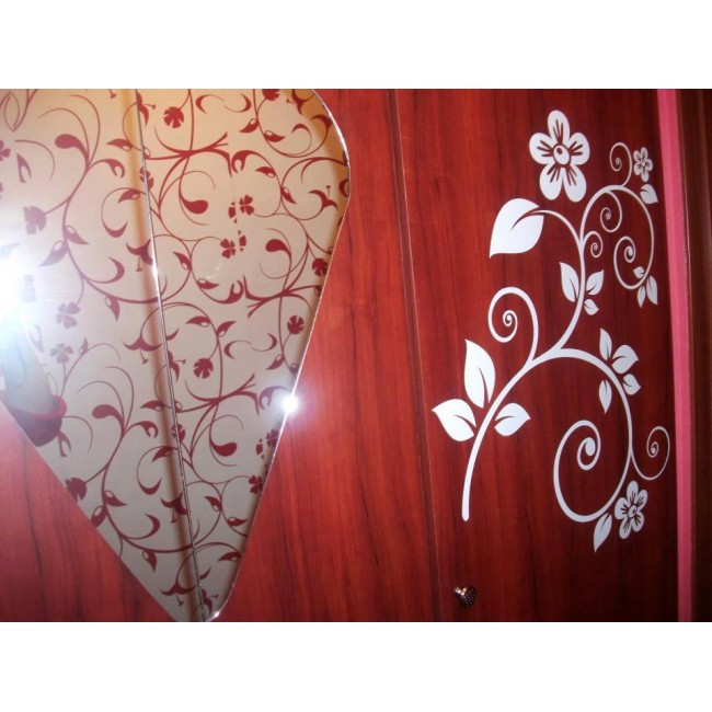 Virágkompozíció - Falmatrica / Faltetoválás