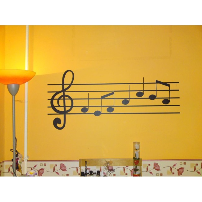 Hangjegyek - Falmatrica / Faltetoválás