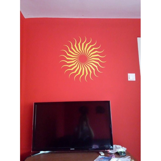 Kreativ napábrázolás - Falmatrica / Faltetoválás -