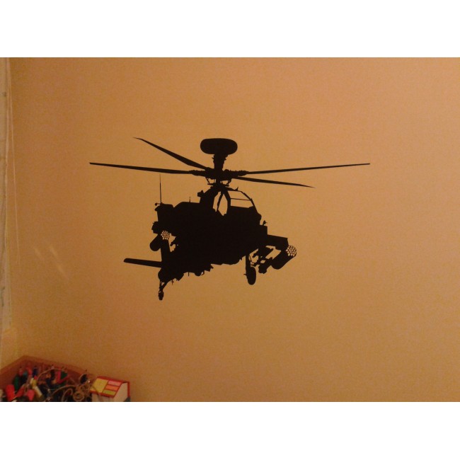 A harcos - Apache helikopter  - Falmatrica / Faltetoválás
