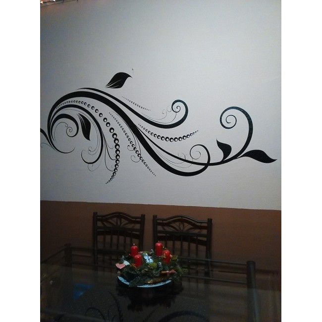 Modern dekoráció - Falmatrica / Faltetoválás -