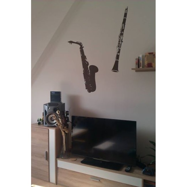 Szaxofon - Falmatrica / Faltetoválás