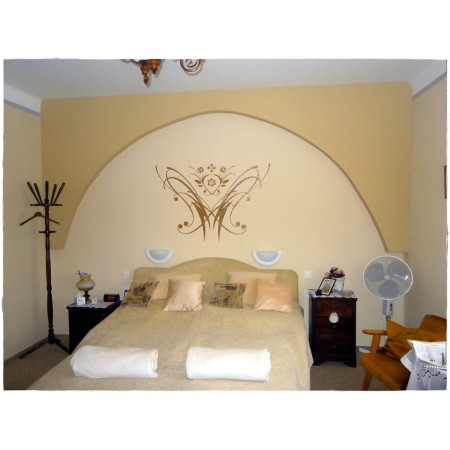 Absztrakt virágösszeállítás - Falmatrica / Faltetoválás -