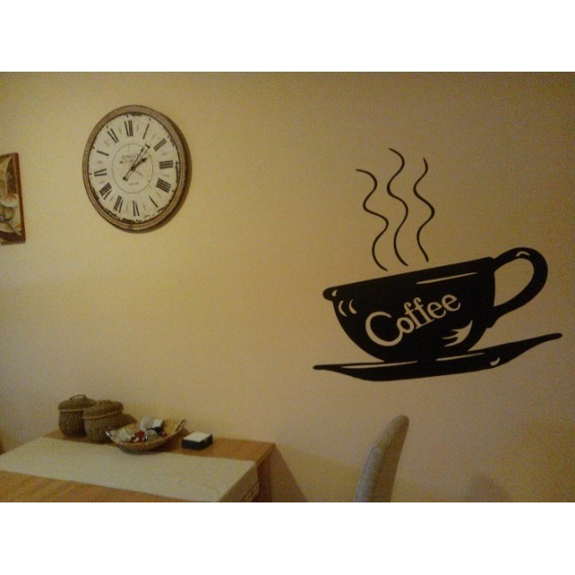 Forró kávé - Falmatrica / Faltetoválás
