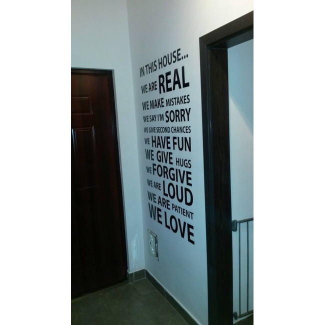 In This House 2 - Falmatrica / Faltetoválás -