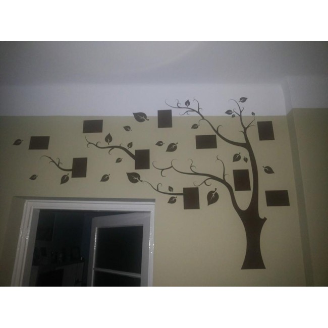 Emlékeink fája - Falmatrica / Faltetoválás -