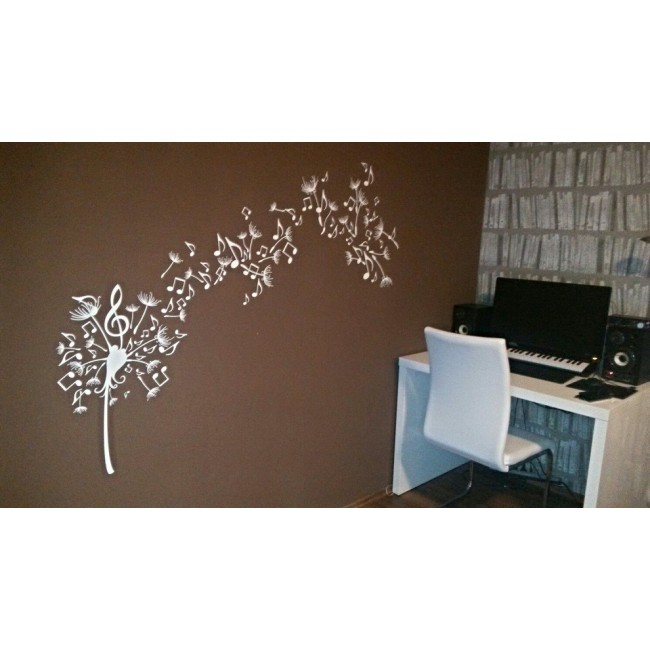 Zenélő pitypang - Falmatrica / Faltetoválás