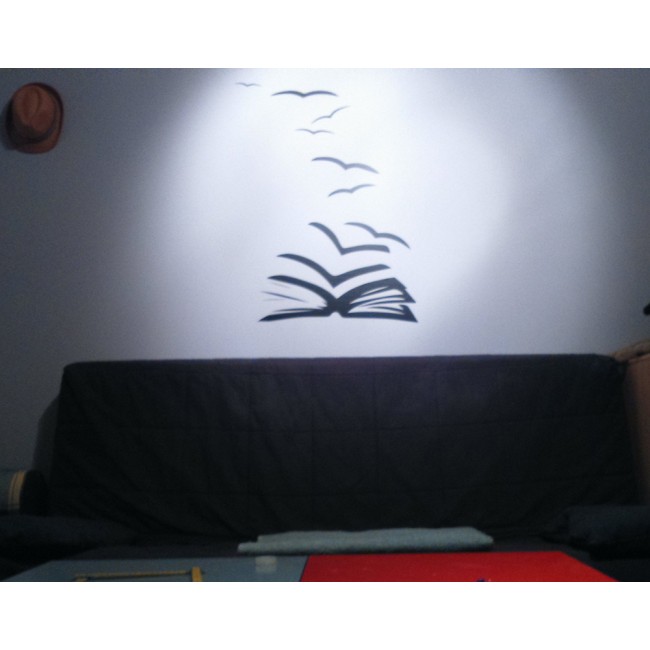 Az írás is elszáll - Falmatrica / Faltetoválás