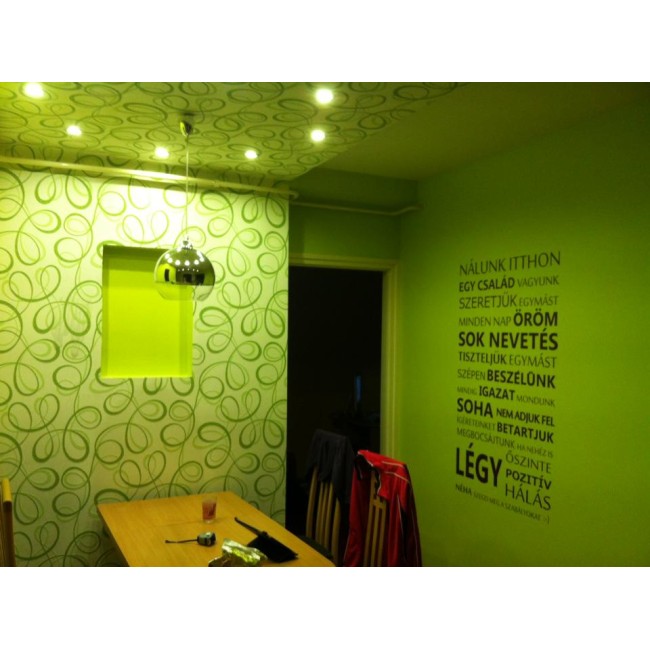 Nálunk itthon - Falmatrica / Faltetoválás
