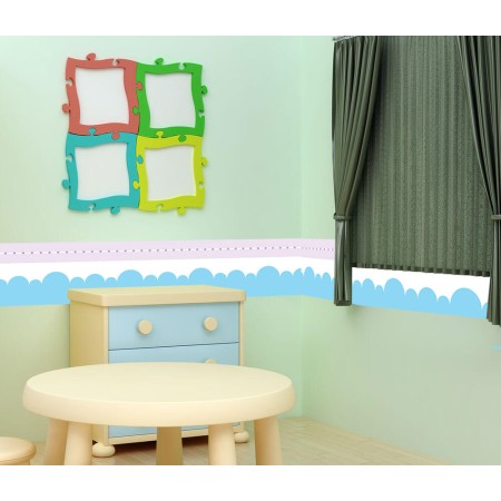 Felhők - Nyomtatott bordűr matrica