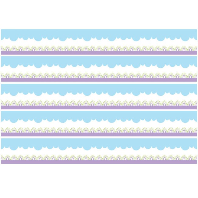 Természet - Nyomtatott bordűr matrica