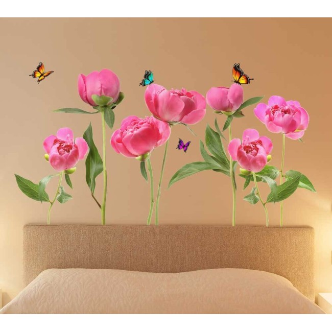 Élethű pünkösdi rózsa - Nyomtatott matrica