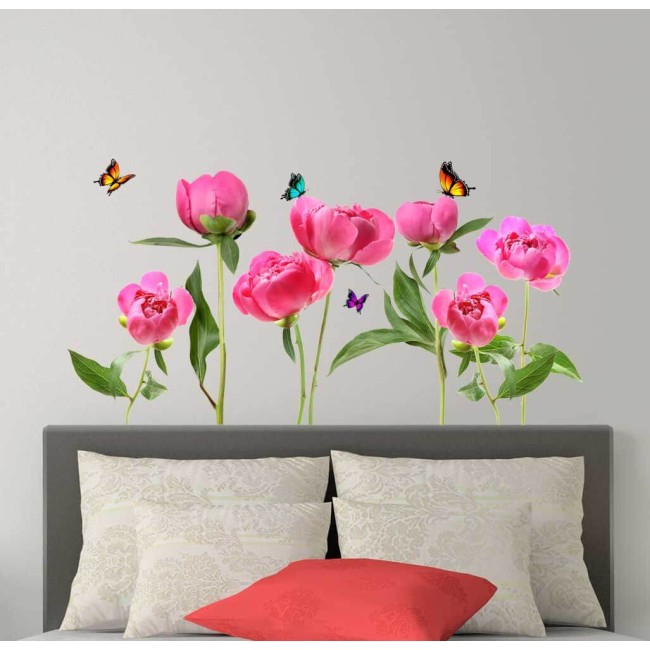 Élethű pünkösdi rózsa - Nyomtatott matrica